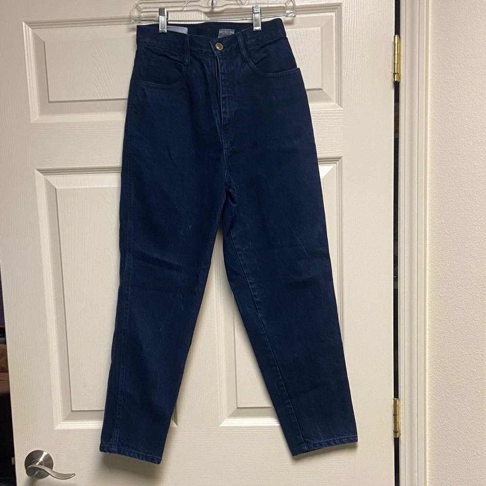 Vintage Bill Blass dark blue  Denim jeans sz 6P